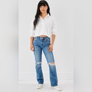 AE Stretch Ripped '90s Bootcut Jean